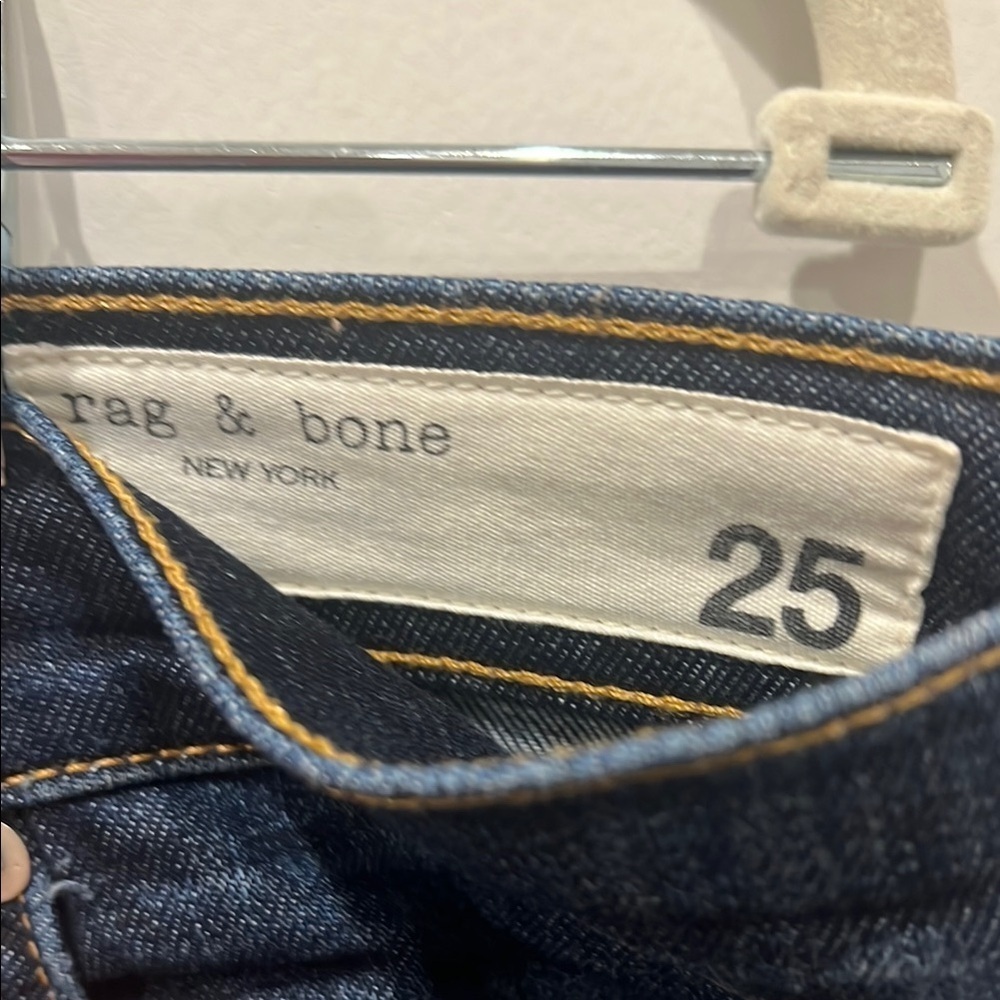 rag & bone Dark Blue Women Jeans - Picture 6 of 6